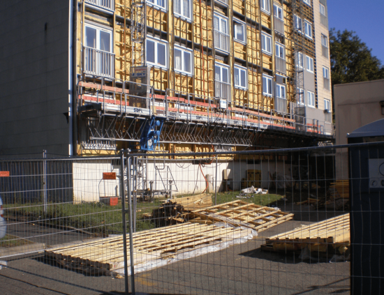 Rénovation de l’immeuble & construction d'une charpente métallique.