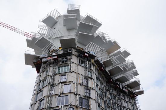 Réalisation des façades