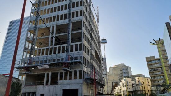 Construction du futur campus de l'Institut Léonard de Vinci